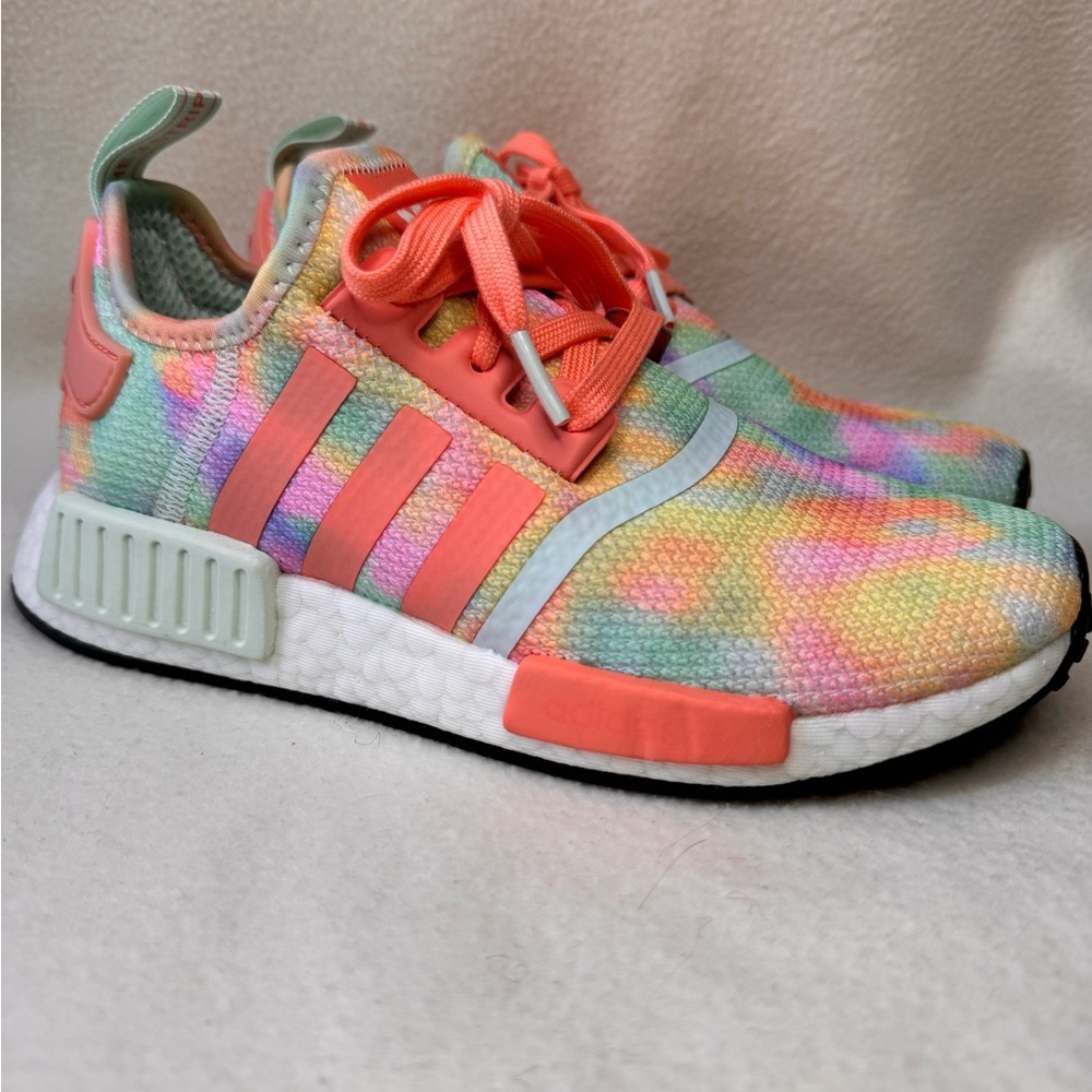 Adidas Original NMD_R1 W Tie Dye Size 6.5 Women's FY1271 Boost Multicolored